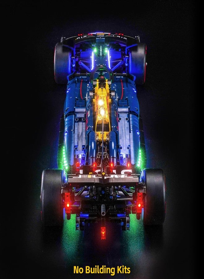 مصباح LED من BrickBling متوافق مع سيارة Lego Technic Oracle Red Bull Racing RB20 F1 42206 - لا يأتي مع السيارة (إصدار كلاسيكي من المصباح) - Image 5
